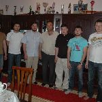 Нижегородская делегация с председателем татарского общества г. Ургенча, чемпионом мира по вольной борьбе