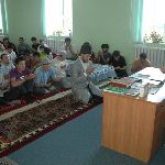 На лекции у Ильяса-хаджи в Бишкеке