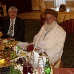 Гости из Таджикистана: профессор Идибек Гозиевич Зиёев и председатель Исламского центра РТ Амонуллох хаджи Нематзода
