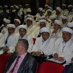 Делегаты V курултая мусульман, прошедшего в Астане 17 декабря 2010 года