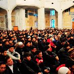 В Центральной мечети Алматы