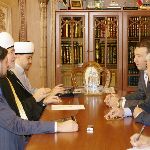 Первая встреча Посла Республики Казахстан в Москве с муфтием шейхом Равилем Гайнутдином